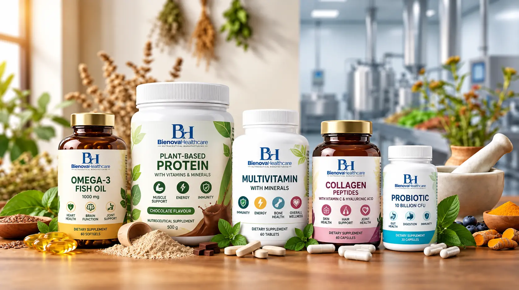 Nutraceutical contract manufacturing, Nutraceutical third-party manufacturer
